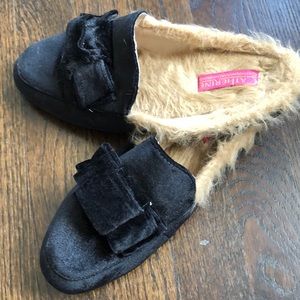 Catherine Fluffy Smoking Slippers